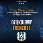 Maciej Ryniak nie poprowadzi już seniorskiej drużyny LKS Wiraż Chłopice