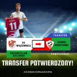 Przemysław Zieliński w Cosmosie Nowotaniec